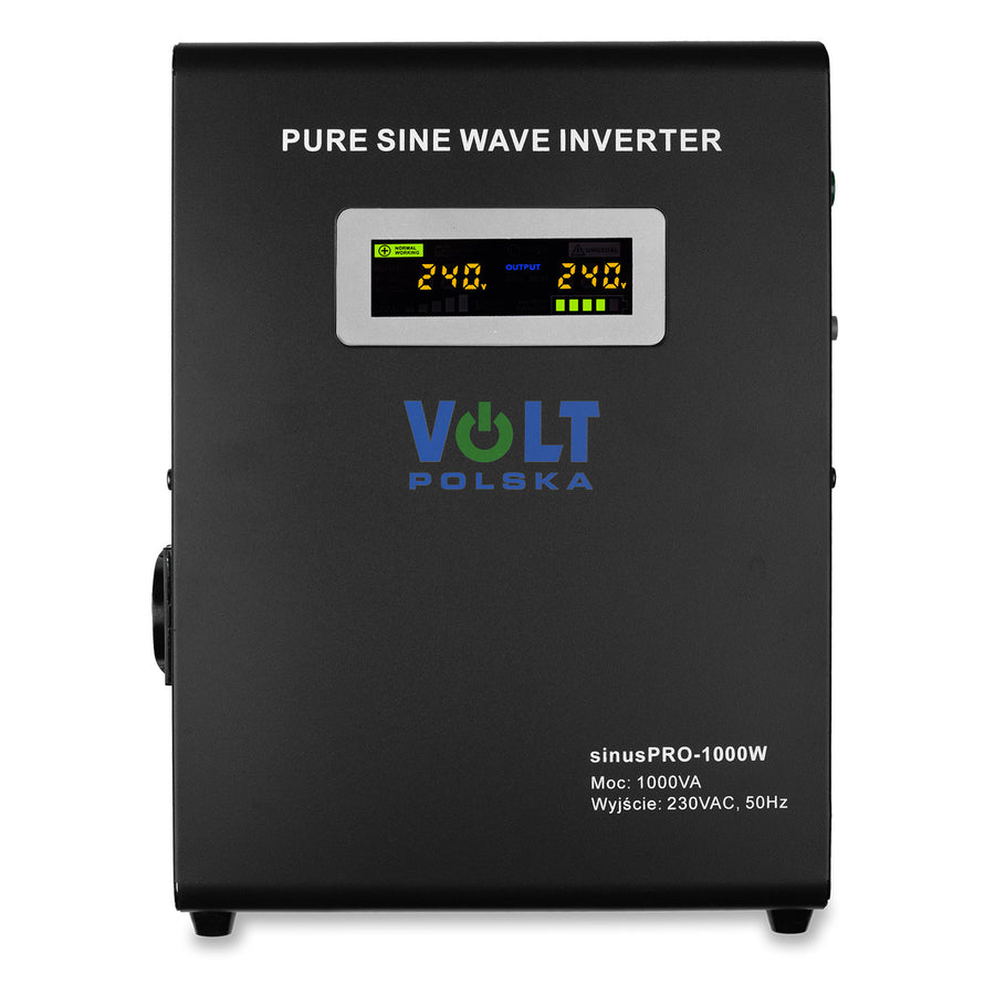 Sinus Pro 1000 W Uninterruptible Power Supply, 12/230 V, continuous power 700 W, total power 1000 VA, 3SP100012W