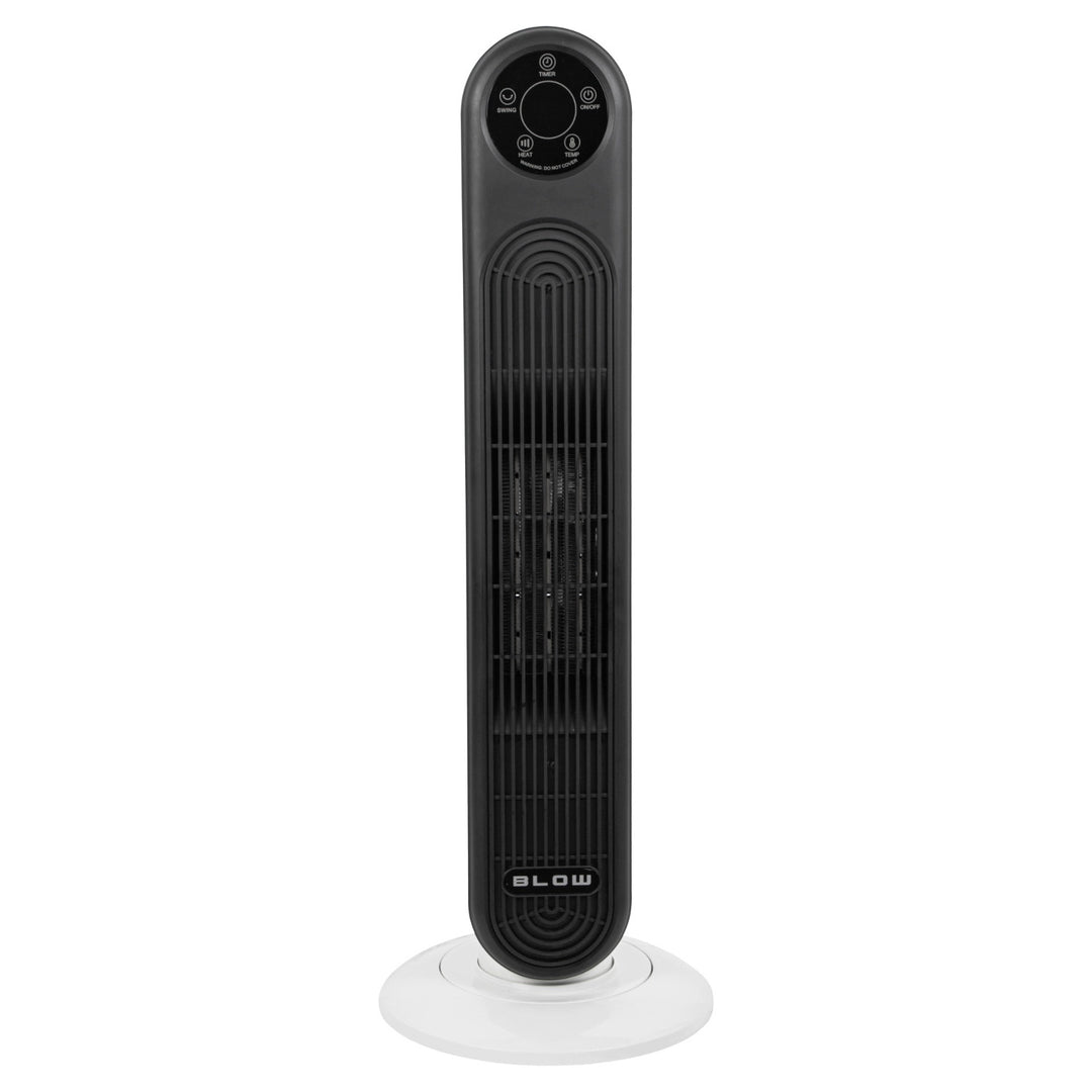 Blow Heater, 2000W, 3 heat settings, temperature control, timer, remote control, 44-905#