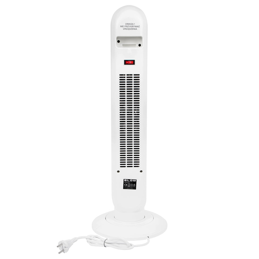 Blow Heater, 2000W, 3 heat settings, temperature control, timer, remote control, 44-905#