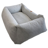 Premium corduroy dog bed, 120x100 cm, removable cover, Dogs4life