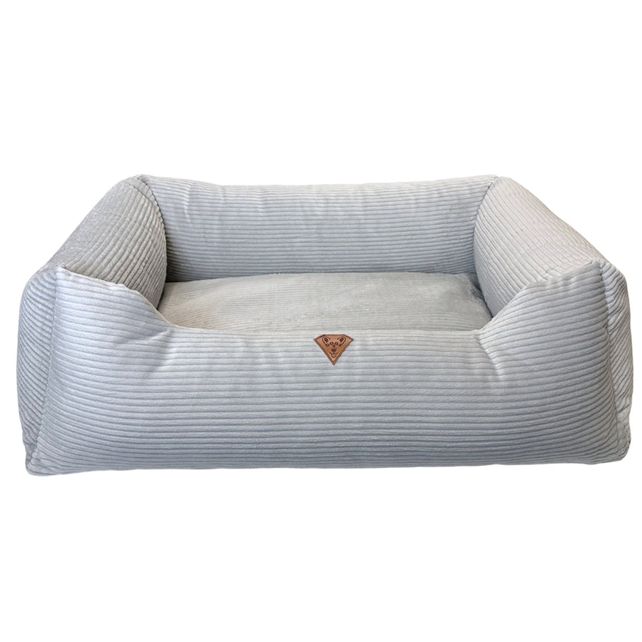 Premium corduroy dog bed, 120x100 cm, removable cover, Dogs4life