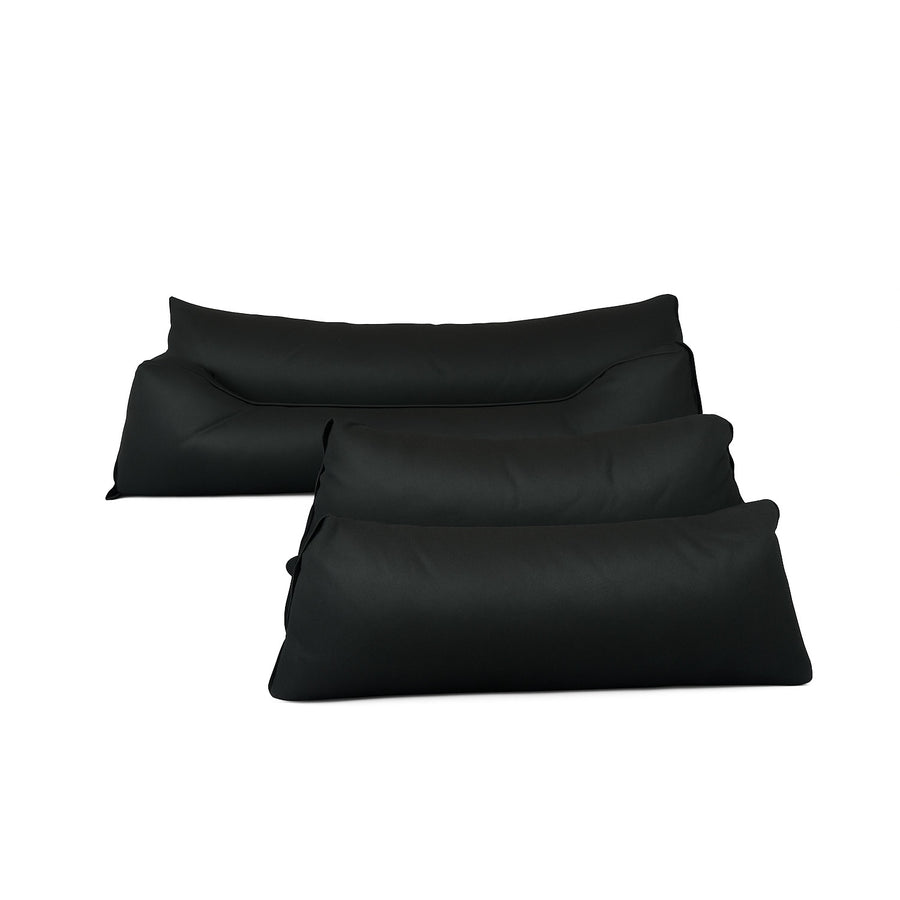 Dog bed, 100x75, waterproof, gold bones, detachable, Dogs4life