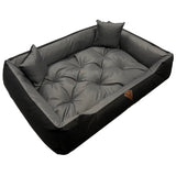 Dog Bed 75x65, Basic, Gray, Waterproof, Dogs4life