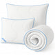 Anti-allergenic Quilted Winter Duvet, 200x200 cm + 2 ProSleep Pillows