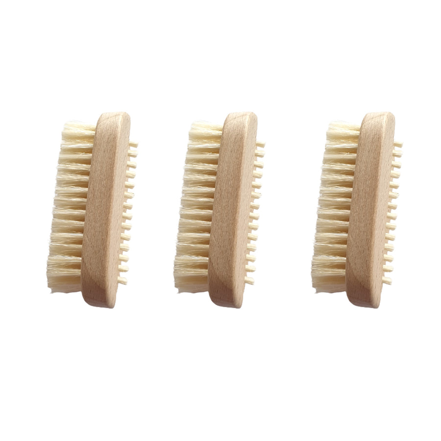 Starmann LUX Hand Brushes, 100% Natural, 3-Pack