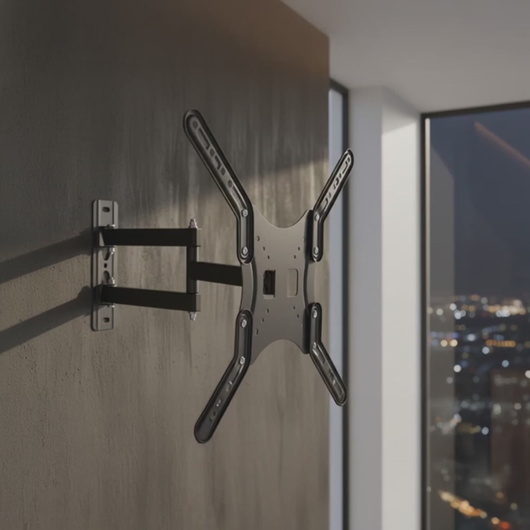 Maclean MC-761 TV Wall Mounting Holder for LCD LED Plasma Monitor 13-60", up to 30kg, max VESA 400x400