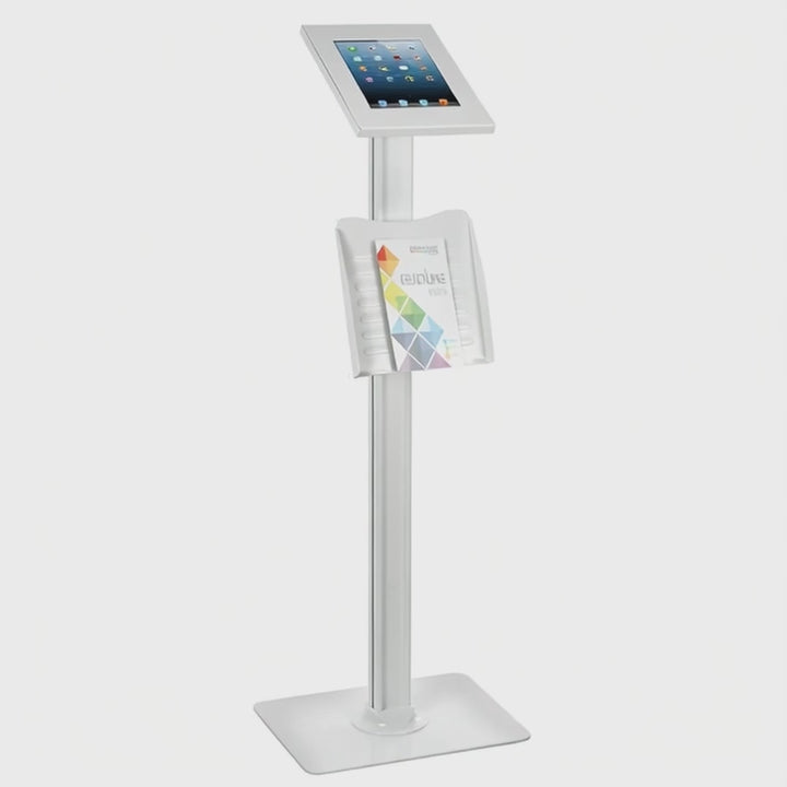 Maclean MC-724 Universal Tablet Stand Desk Holder Anti Theft Floor Mount iPad 2 / 3 / 4 / Air