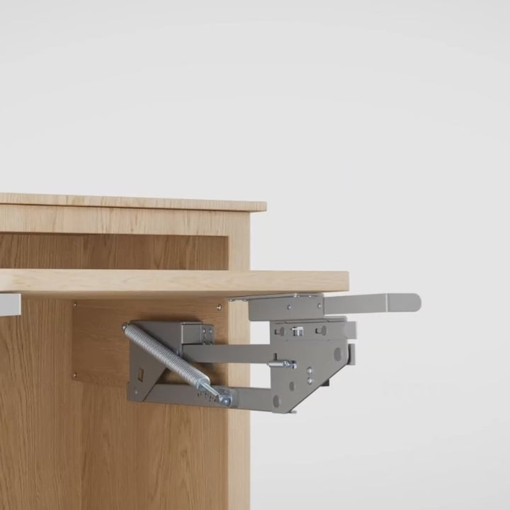 Ardaitheoir Maclean MC-497, seilf cistine inleathnaithe tógtha isteach 5-20kg. 820x168x106mm