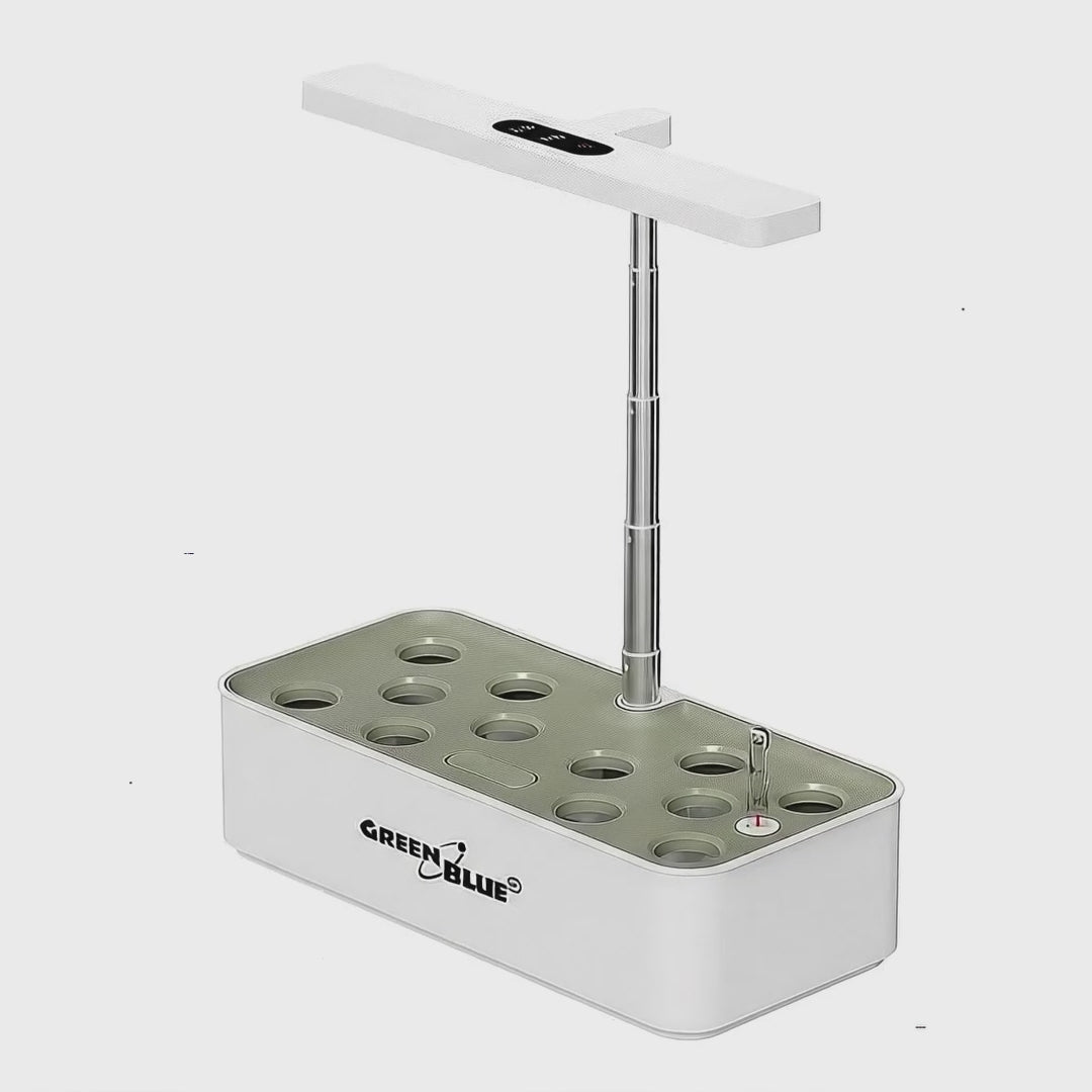 GreenBlue Intelligent Indoor Plant Growing System, SMART pot, 4L capacity, for 12 plants, full spectrum LEDs, GB133