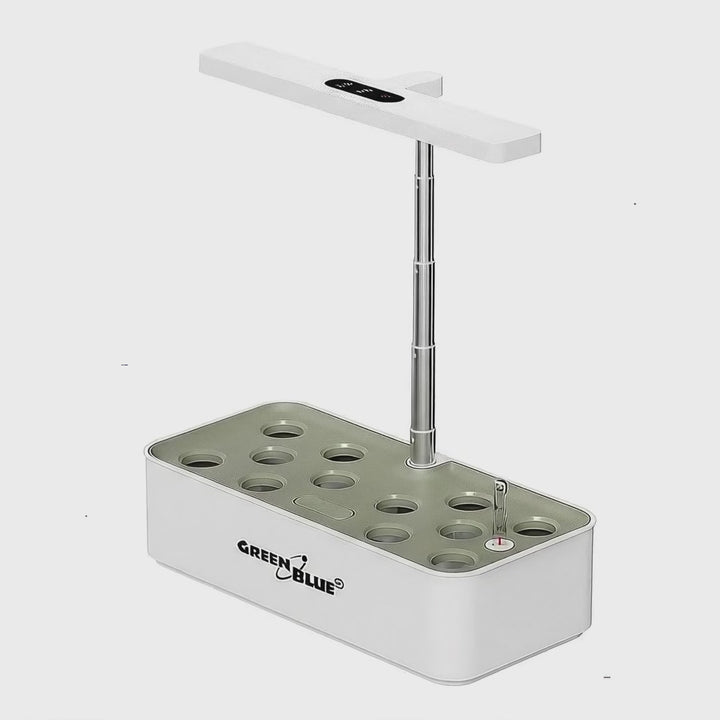 GreenBlue Intelligent Indoor Plant Growing System, SMART pot, 4L capacity, for 12 plants, full spectrum LEDs, GB133