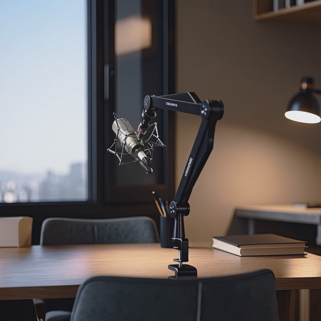 Sealbhóir micreafóin 3/8" agus 5/8" NanoRS, 1kg ar a mhéad, RS422