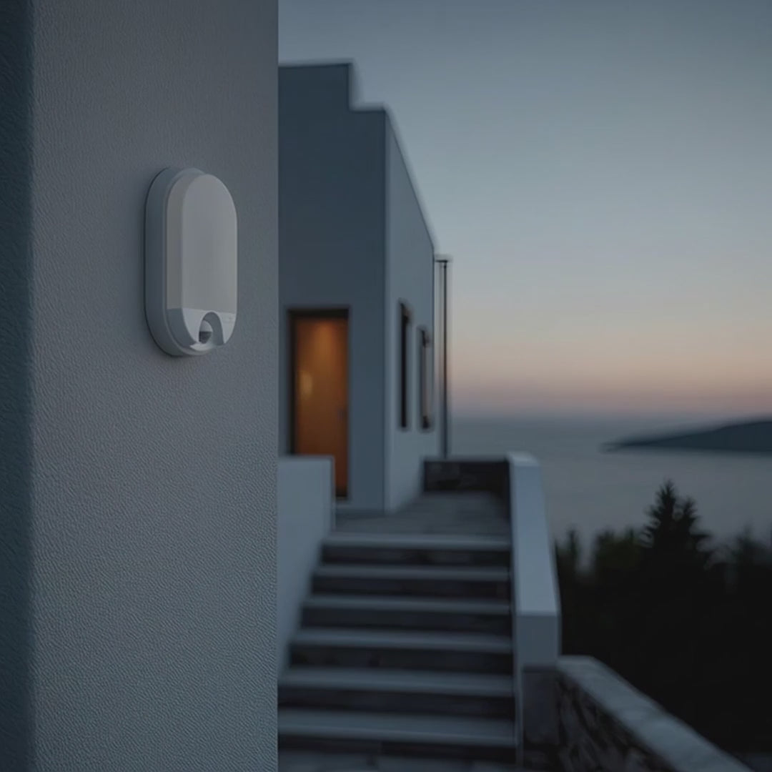 Maclean MCE340 LED Lamp Infrared Motion Sensor Automatic Natural Light  Adjustable Dusk Sensor