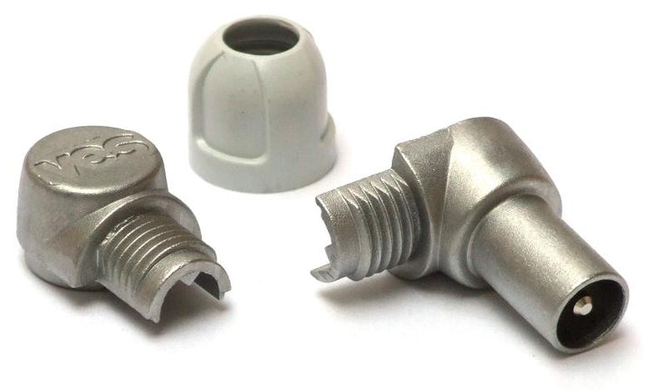 Antenna angled TV aerial connector - Televes