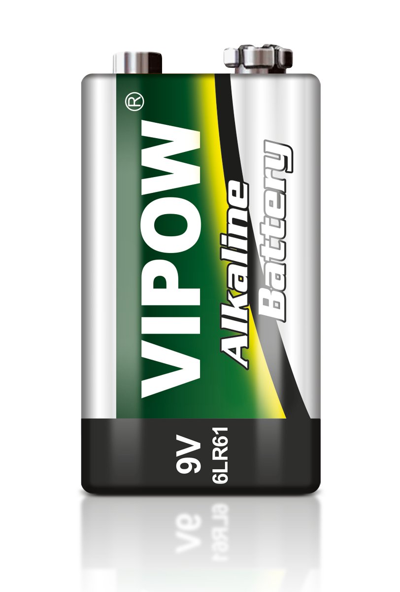 R-9V 6LR61 9V alkaline Rebel BAT0062B long life battery