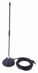 CB antenna with magnetic CB base 50W, length 45 cm