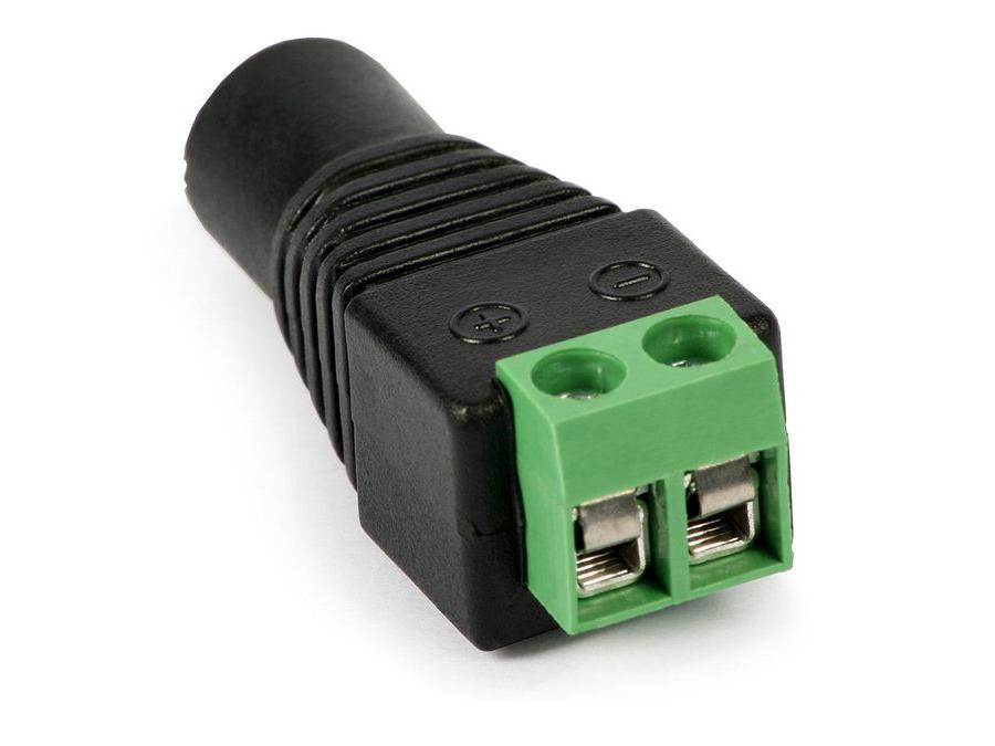 DC socket female connector for LED strips 2.1mm quality