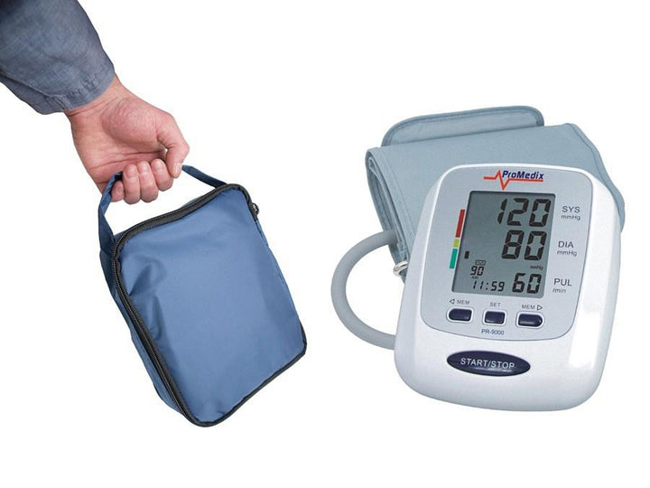 ProMedix PR-9000 Automatic Blood Pressure Monitor Upper Arm Cuff Fast Measurement Irregular Heartbeat Detection