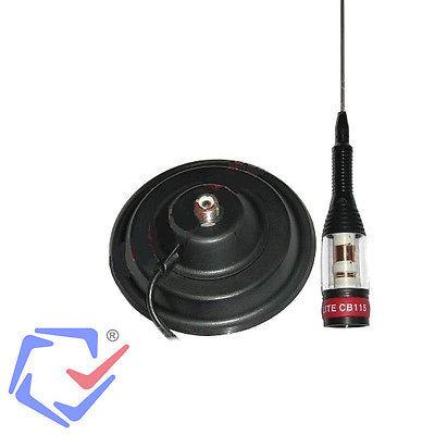 Radio Antenna Aerial Mount Kit 600W 4dBi With Magnetic Base