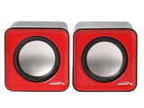 Audiocore AC870 PC Speakers Stereo Laptop Compact Wired 2.0 USB 6W 2 x 3W 3.5mm Jack