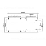 Maclean MC-721 Adapter Head Computer Bracket VESA 75x75 100x100 up to 3kg