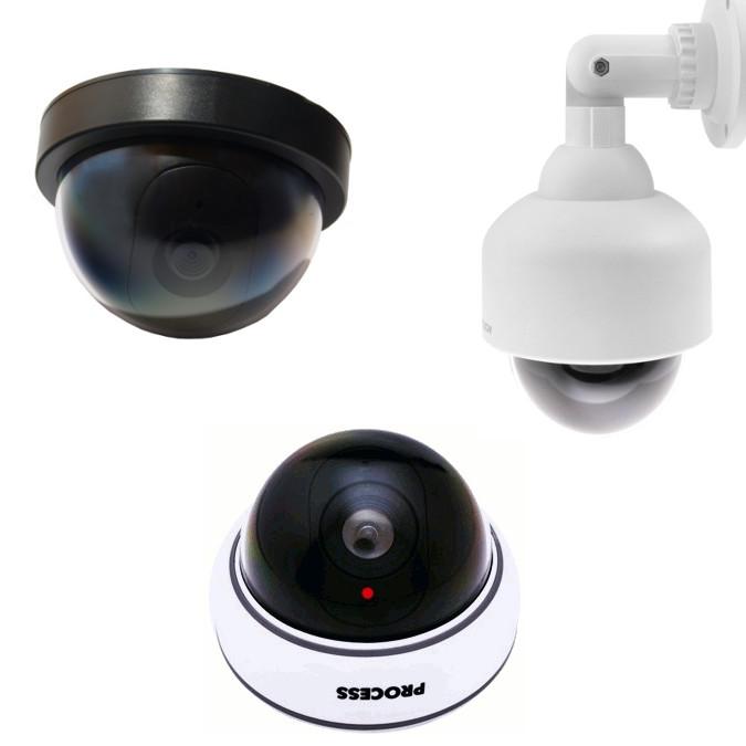 Ceamara Caochadán Centrumelektroniki DC2100 Taobh istigh Allamuigh Bréige CCTV IR LED Slándáil ABS CRUA Réadúil