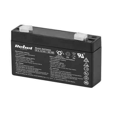 Gel replacement battery 6V 1.3Ah - dimensions: 97 x 24 x 51 mm
