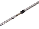 Aluminum Nordic Walking poles 65-135cm telescopic silver