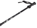 Nordic walking sticks aluminum anti-shock system 65-135cm EUROBATT red color