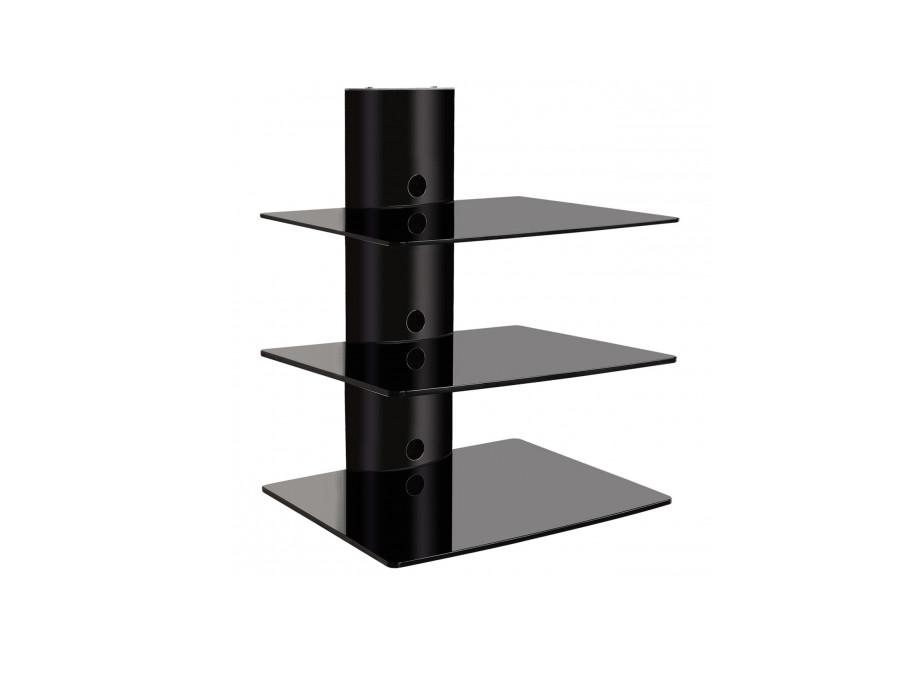 Triple shelf for DVD / tuner / console D-51 Art 543x355x445mm