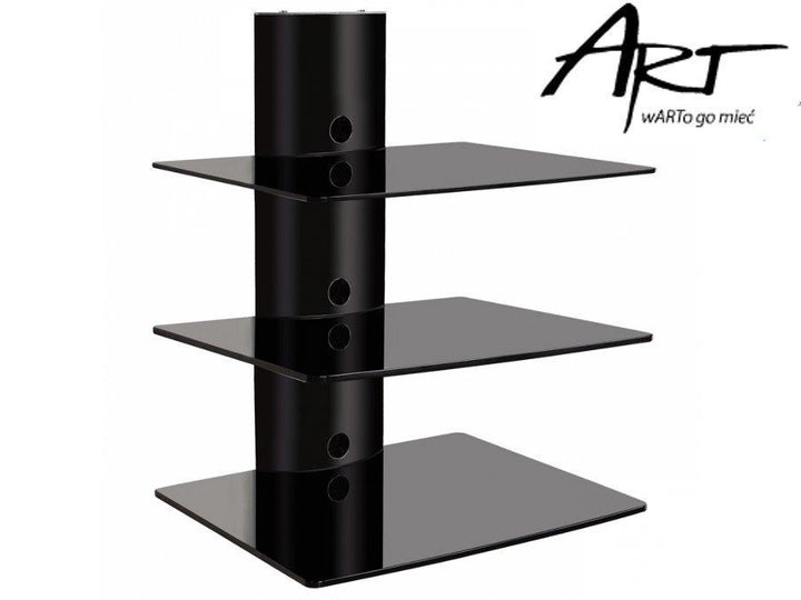 Triple shelf for DVD / tuner / console D-51 Art 543x355x445mm