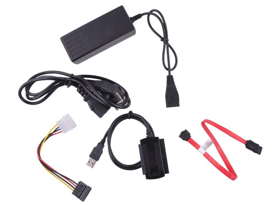 USB to IDE 2.5 "and 3.5" + SATA "Master" 480Mbps