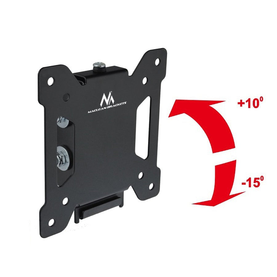 Maclean MC-596 TV Wall Mount Bracket Universal Holder LCD LED Plasma 13" - 27" VESA 20kg