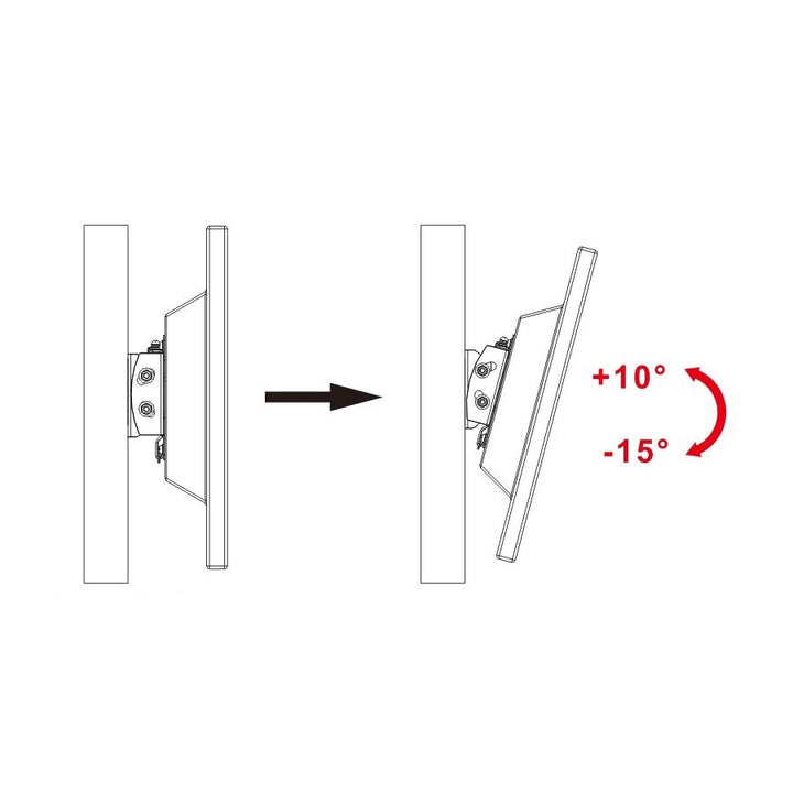 Maclean MC-596 TV Wall Mount Bracket Universal Holder LCD LED Plasma 13" - 27" VESA 20kg