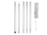 Perel GSSK1 Mounting Pole for Garden Shade Sail with Guy Rope