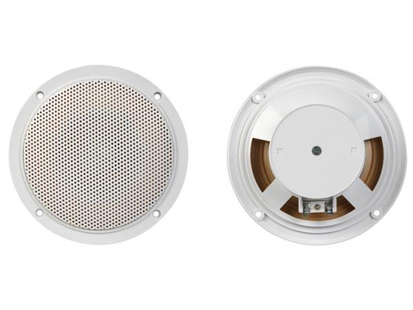 Velleman speakers, ceiling, 5", 80W, 8Ohm waterproof, 2 pieces, VDSWPS5N