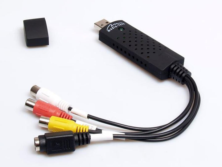 Media-Tech MT4169 Audio Video Grabber Adapter Gabháil USB 2.0 Cuibheoir Cárta in Eagar S-Video Win XP 7