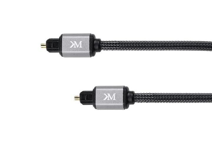 Cable, optical cable 1.0m Kruger&Matz for digital audio signal transmission