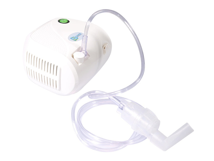 Omnibus BR-CN116B UK Family Piston Nebuliser with Accessories Nebuliser for Kids Adults Family