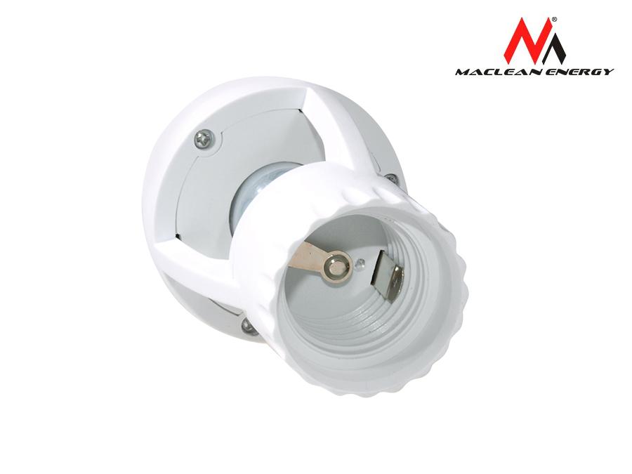 PIR Infrared Motion Sensor Detector Lamp Bulb Holder E27 LED Light Socket Switch MCE24