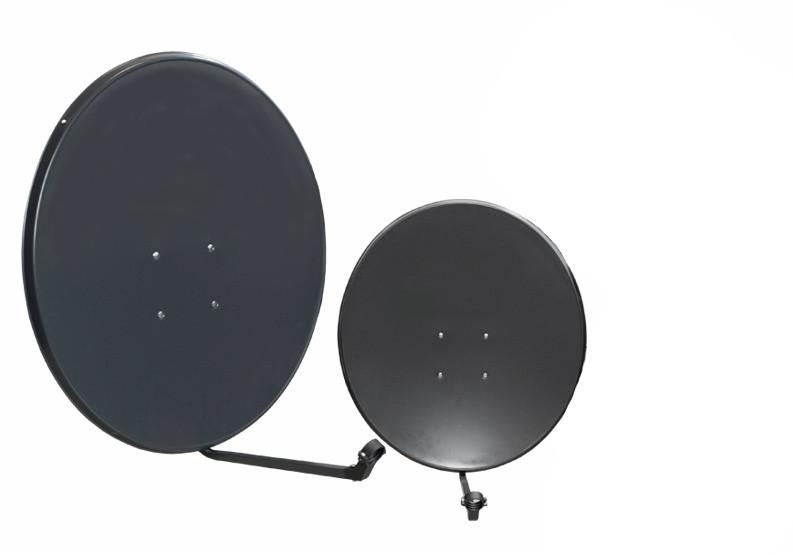 LTC LXSAT951 Satellite TV Dish Aerial LTC 90cm Graphite Grey HD 36" Galvanized Steel Sturdy