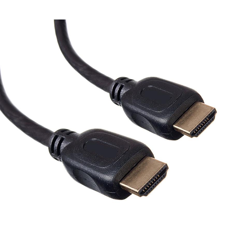 HDMI A 1.4 Cábla Físe Fuaime Caol 3D Óir Ultra HD Iomlán 2m 4K Ethernet HEC Solúbtha