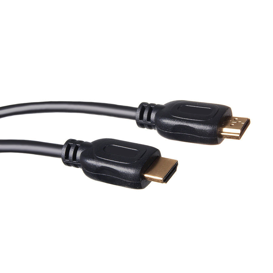 HDMI A 1.4 Cábla Físe Fuaime Caol 3D Óir Ultra HD Iomlán 2m 4K Ethernet HEC Solúbtha