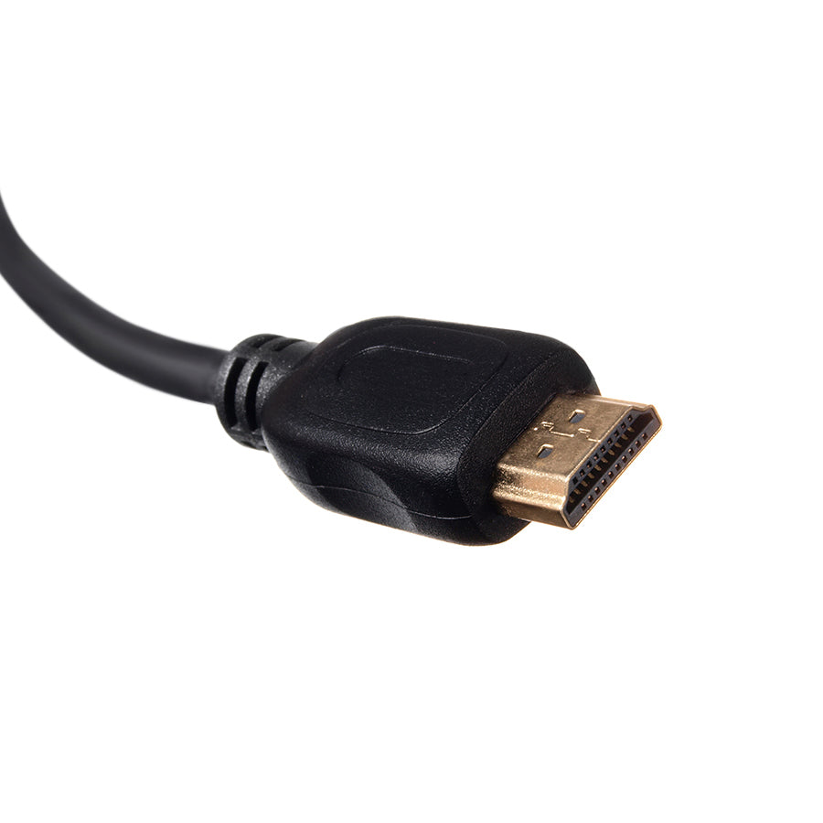 HDMI A 1.4 Cábla Físe Fuaime Caol 3D Óir Ultra HD Iomlán 2m 4K Ethernet HEC Solúbtha