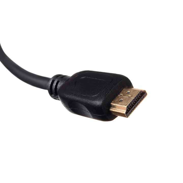 HDMI A 1.4 Audio Video Cable Slim 3D Gold Ultra Full HD 2m 4K Ethernet HEC Flexible