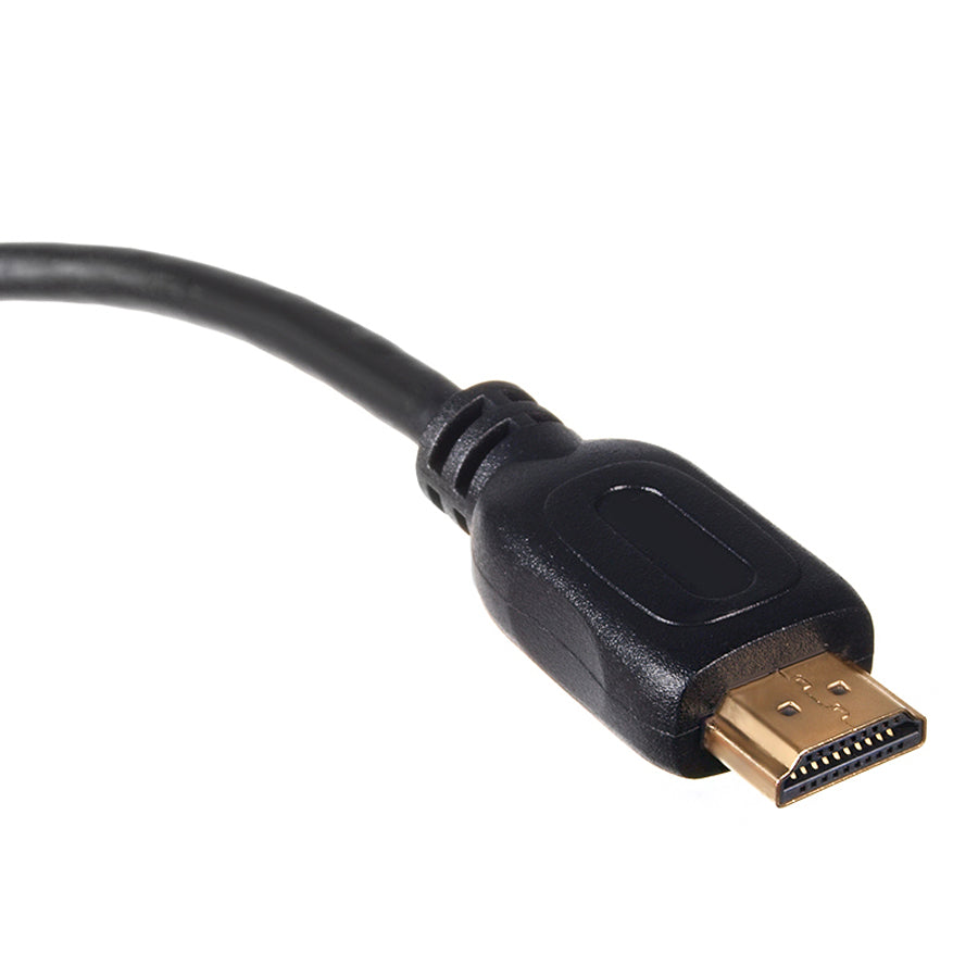 HDMI A 1.4 Cábla Físe Fuaime Caol 3D Óir Ultra HD Iomlán 2m 4K Ethernet HEC Solúbtha