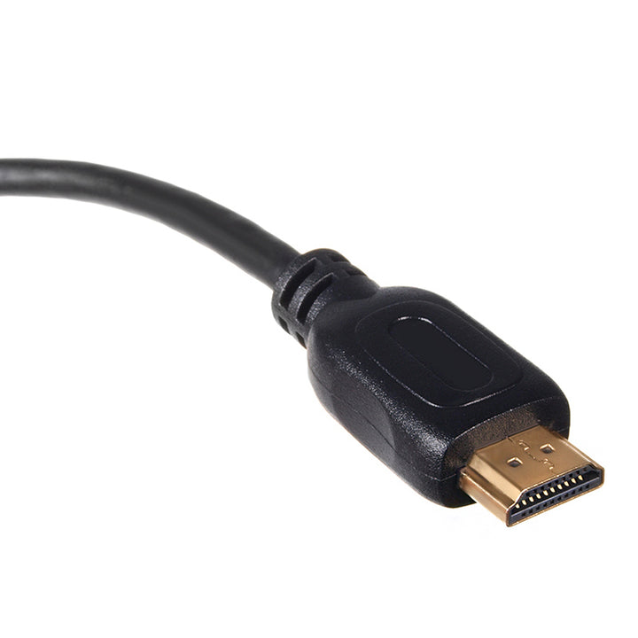 HDMI A 1.4 Audio Video Cable Slim 3D Gold Ultra Full HD 2m 4K Ethernet HEC Flexible