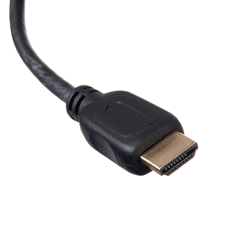 HDMI A 1.4 Cábla Físe Fuaime Caol 3D Óir Ultra HD Iomlán 2m 4K Ethernet HEC Solúbtha