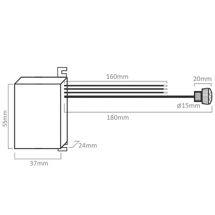 Light-Control Sensor Maclean MCE34 Outdoor Use Dusk to Dawn Light Control Garden Passage