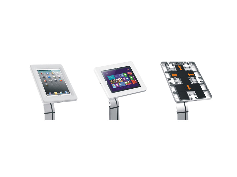 Maclean MC-644 Tablet Stand Holder Universal 9.7"-10.1", for iPad and Samsung Galaxy, Solid Construction