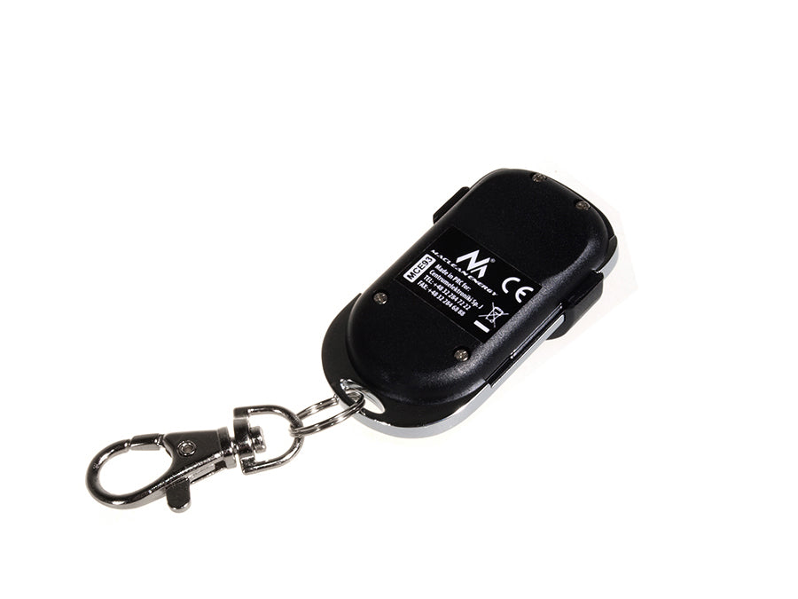 Maclean MCE93 Universal Programmable Remote Garage Door Opener Fixed Code Key Fob Replacement